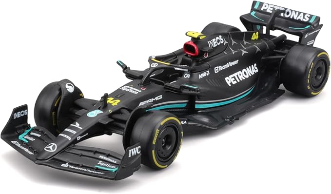 Bburago F1 Mercedes AMG W14 E, Hamilton: Formula 1 Model Car